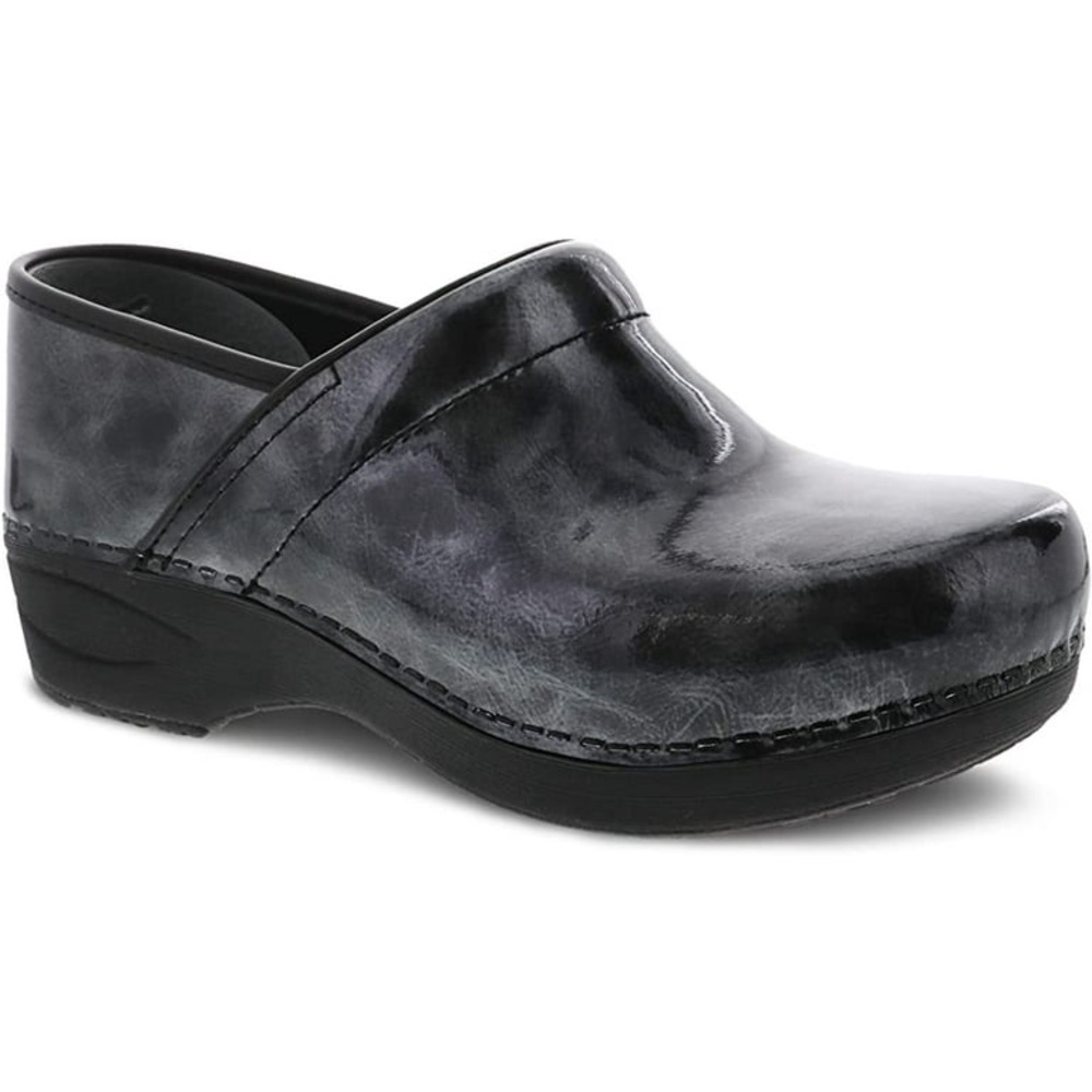 Dansko Women's XP 2.0 Clogs‎ Arch Support Marbled Pewter In size 36